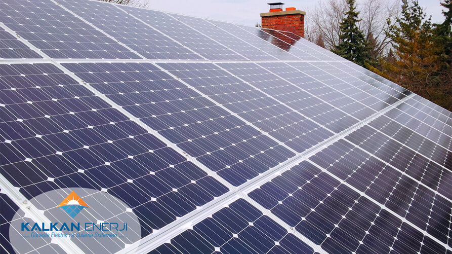 Solar Güneş Paneli Sistemi Ev İçin Elektrik